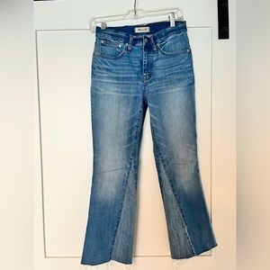 Madewell Cali High Waist Demi-Boot Jeans size 26